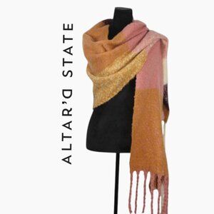 Altar'd State Oversized Plaid Scarf